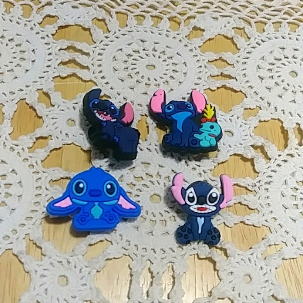 Jibbitz, Shoe Charms for CROCS or similar, Stitch